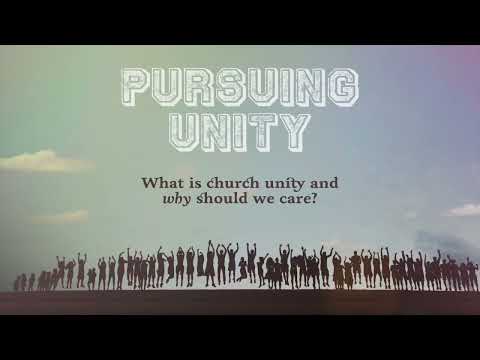 Pursuing Unity - Introduction - Tony Payne